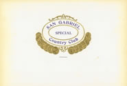 SAN GABRIEL COUNTRY CLUB