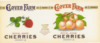 Show product details for CLOVER FARMS ROYAL ANNE CHERRIES 1lb