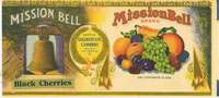 Show product details for MISSION BELL BLACK CHERRIES