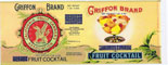 Show product details for GRIFFON BRAND FRUIT COCKTAIL