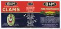 Show product details for B&M Clams