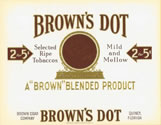 BROWN'S DOT