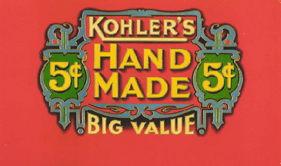 KOHLER'S HAND MADE