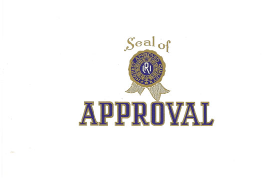 SEAL OF APPROVAL
