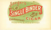 SINGLE BINDER