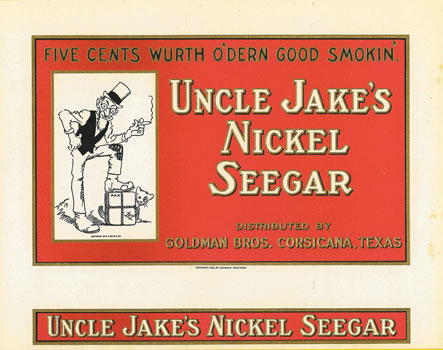 UNCLE JAKE'S NICKEL SEEGAR