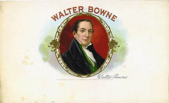 WALTER BOWNE