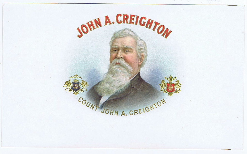 COUNT JOHN A. CREIGHTON  