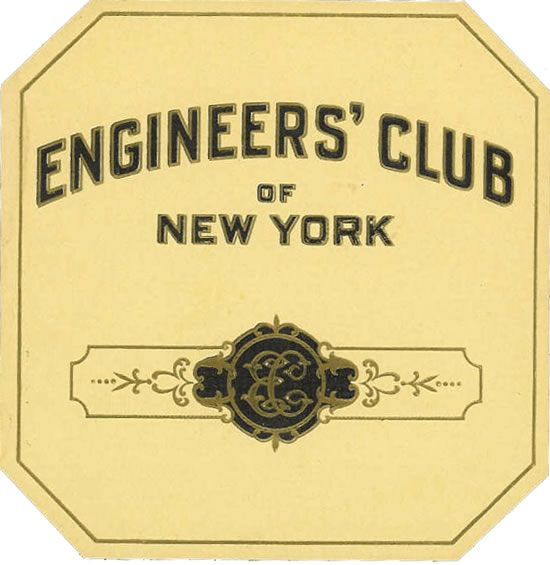ENGINEER'S CLUB OF NEW YORK
