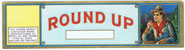 ROUND-UP 2"x8" warning label