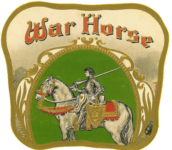 WAR HORSE die cut