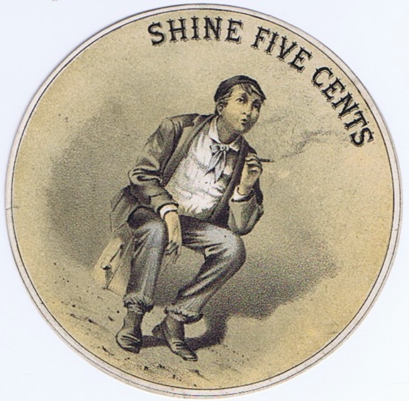 SHINE FIVE CENTS 