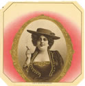 woman smoking cigar