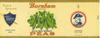 BURNHAM SIFTED PEAS...