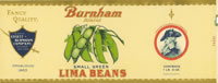 BURNHAM SMALL GREEN LIMA BEANS 1lb 4oz