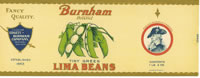 BURNHAM TINY GREEN LIMA BEANS 1LB 4OZ