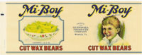 MI-BOY CUT WAX BEANS