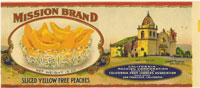MISSION PEACHES SLICED YELLOW FREE 15oz
