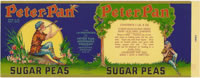 PETER PAN SUGAR PEAS