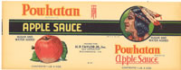 POWHATAN APPLE SAUCE