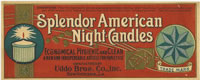 SPLENDOR AMERICAN NIGHT-CANDLES
