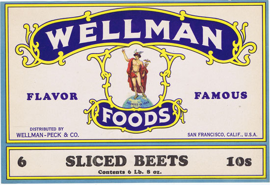 WELLMAN SLICED BEETS