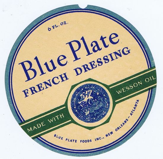 BLUE PLATE