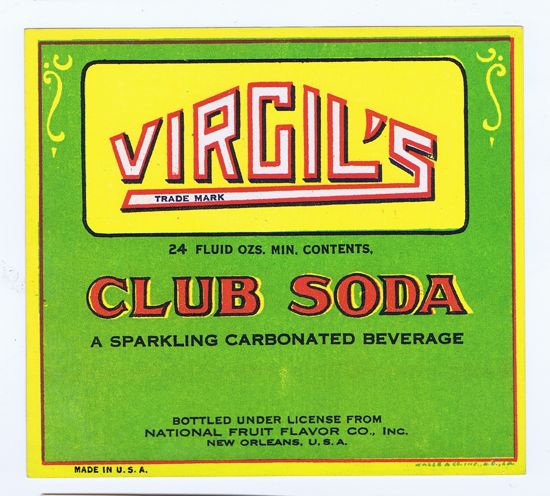 VIRGIL'S Club Soda 