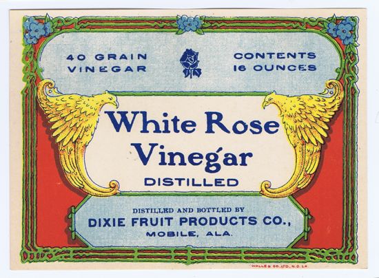 WHITE ROSE VINEGAR