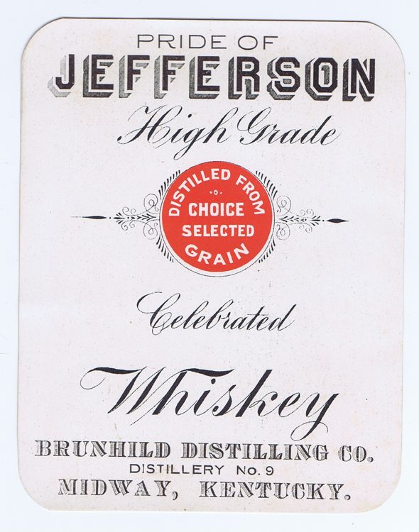 Pride of Jefferson Whiskey